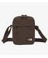 THE NORTH FACE(ザ・ノースフェイス)/長さ調整可能 ワンポイント ロゴ刺繍 ショルダー クロス ミニバッグ/TRAVEL CROSS BAG S | IM1243028 | ブラウン