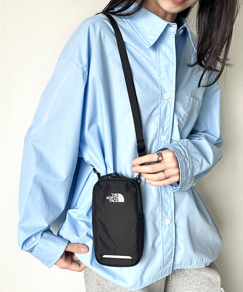 国内未発売 THE NORTH FACE(ザ・ノースフェイス)/4WAY カラビナ付 ミニマルチポーチ ショルダー スマホショルダー 財布 ポーチ サコッシュ トレッキングポーチ/MULTI TREKKING POUCH | IM1243030 | ブラック