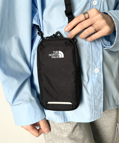 国内未発売 THE NORTH FACE(ザ・ノースフェイス)/4WAY カラビナ付 ミニマルチポーチ ショルダー スマホショルダー 財布 ポーチ サコッシュ トレッキングポーチ/MULTI TREKKING POUCH | IM1243030 | ブラック