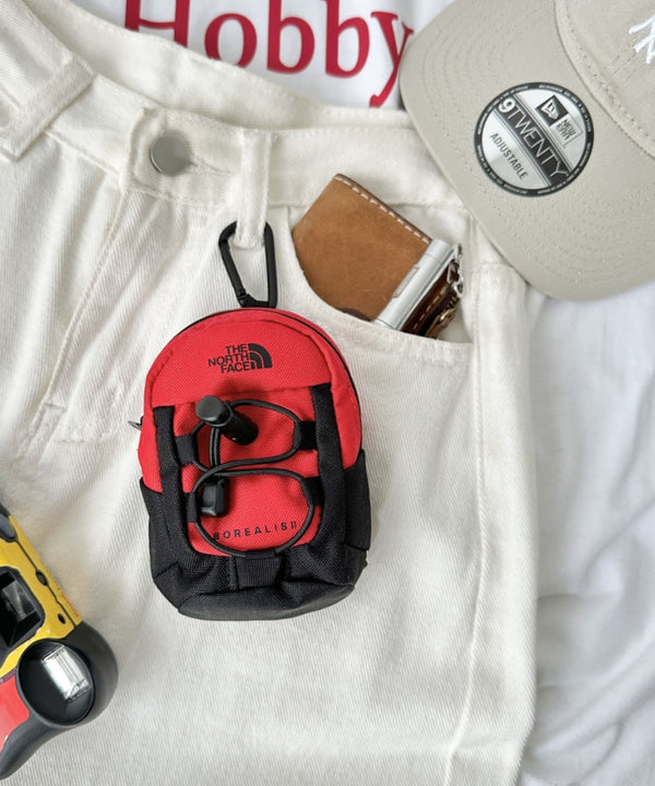 THE NORTH FACE(ザ・ノースフェイス)/ミニリュック ボレリアスミニポーチ 小物入れ コインケース/MINI BOREALIS POUCH | IM6243031 | レッド