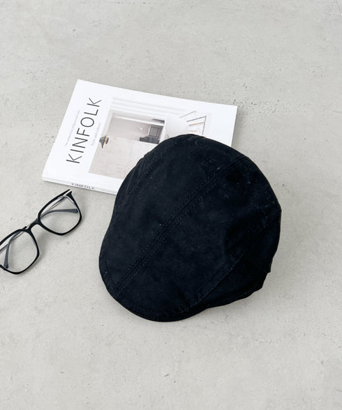 無地ヴィンテージハンチング帽 | CL5243049 | ブラック