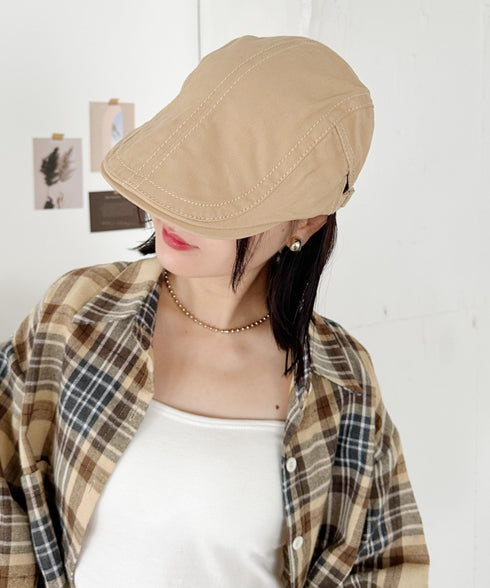 無地ヴィンテージハンチング帽 | CL5243049 | ベージュ