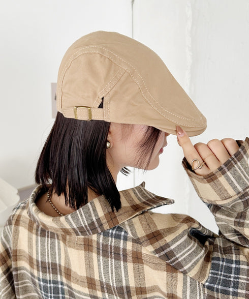 無地ヴィンテージハンチング帽 | CL5243049 | ベージュ