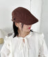 無地ヴィンテージハンチング帽 | CL5243049 | ブラウン