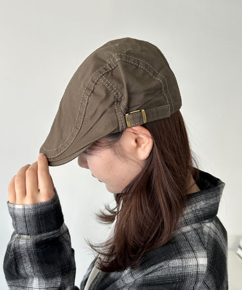 無地ヴィンテージハンチング帽 | CL5243049 | カーキ