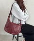 A4収納可 PUショルダーバッグ ユニセックス | MD1243022 | ワインレッド
