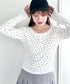 レースフラワーヘンリーネックトップス | NU2243094 | ホワイト