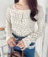 レースフラワーヘンリーネックトップス | NU2243094 | アイボリー