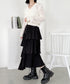 ボリュームティアードスカート | CL2243059 | ブラック