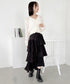 ボリュームティアードスカート | CL2243059 | ブラック