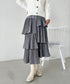 ボリュームティアードスカート | CL2243059 | グレー
