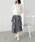 ボリュームティアードスカート | CL2243059 | グレー