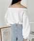 ワンショルダースウェットトップス | CL2243072 | ホワイト