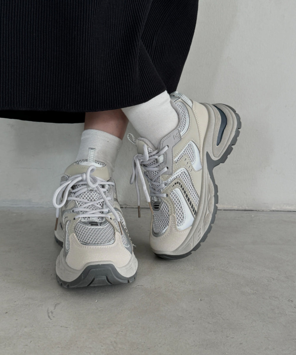 厚底ボリュームソールスニーカー | MD3243024 | グレー– Outfitter lab