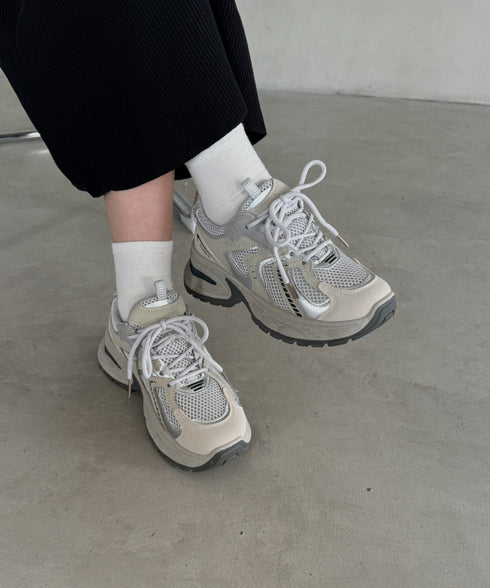 厚底ボリュームソールスニーカー | MD3243024 | グレー