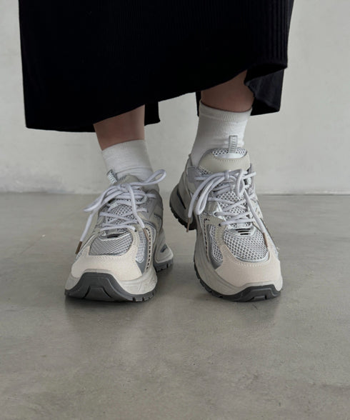 厚底ボリュームソールスニーカー | MD3243024 | グレー