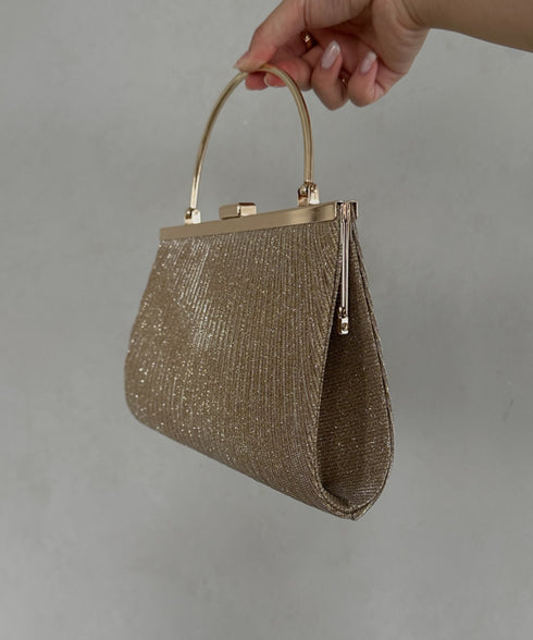 2WAYパーティークラッチバッグ ショルダーバッグ パーティーバッグ 結婚式 お呼ばれ オケージョン | MD1243046 | ゴールド
