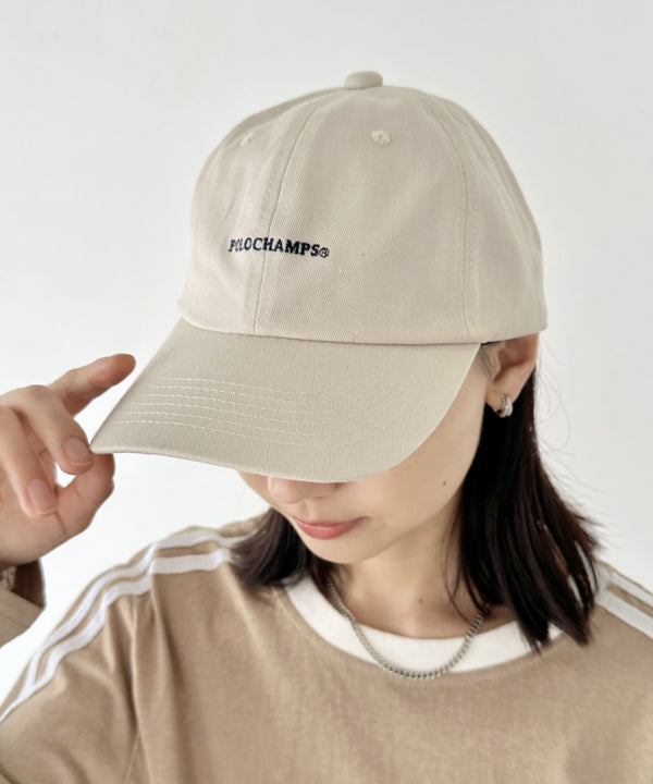 POLO CHAMPS(ポロチャンプス)/ワンポイント刺繍 アジャスター調整可能 ユニセックス ロゴ刺繍 CAP ローキャップ | IM5243041 | グレイッシュベージュ