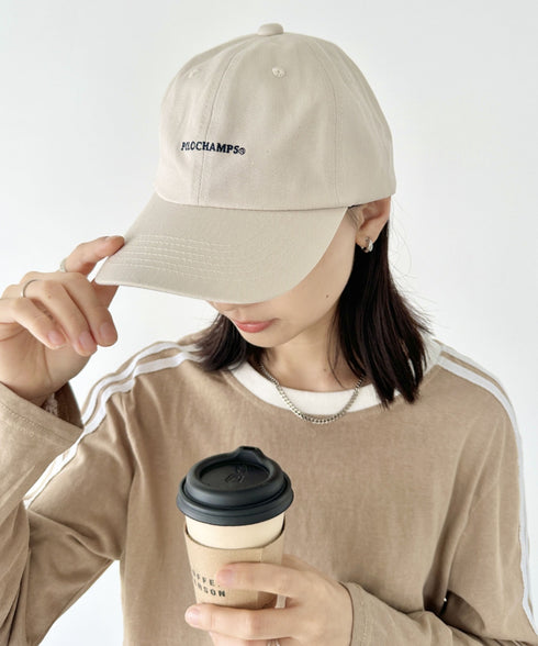 POLOCHAMPS(ポロチャンプス)/ワンポイント刺繍 アジャスター調整可能 ユニセックス ロゴ刺繍 CAP ローキャップ | IM5243041 | グレイッシュベージュ