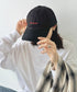 POLOCHAMPS(ポロチャンプス)/ワンポイント刺繍 アジャスター調整可能 ユニセックス ロゴ刺繍 CAP ローキャップ | IM5243041 | ブラック