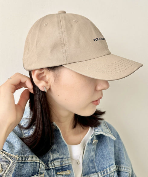 POLOCHAMPS(ポロチャンプス)/ワンポイント刺繍 アジャスター調整可能 ユニセックス ロゴ刺繍 CAP ローキャップ | IM5243041 | ベージュ