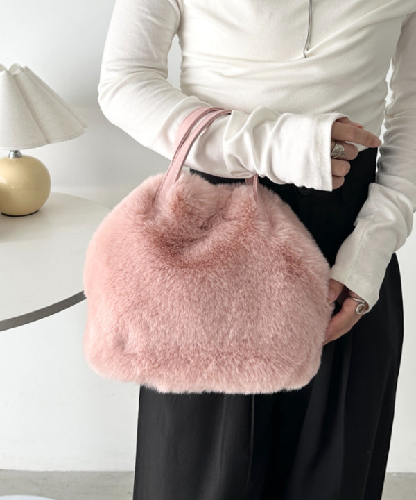 2WAYフェイクファーショルダーバッグ | CL1244013 | ピンク