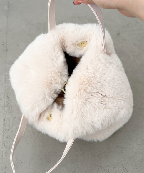 2WAYフェイクファーショルダーバッグ | CL1244013 | アイボリー