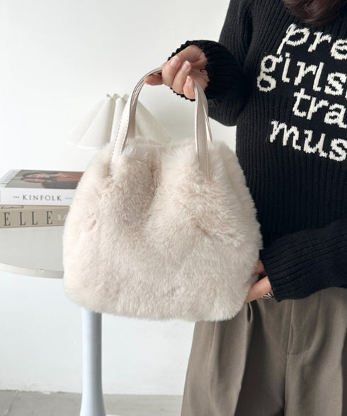 2WAYフェイクファーショルダーバッグ | CL1244013 | アイボリー