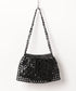 ヴィンテージメタルビーズショルダーバッグ パーティーバッグ 結婚式 お呼ばれ オケージョン | MD1243084 | ブラック