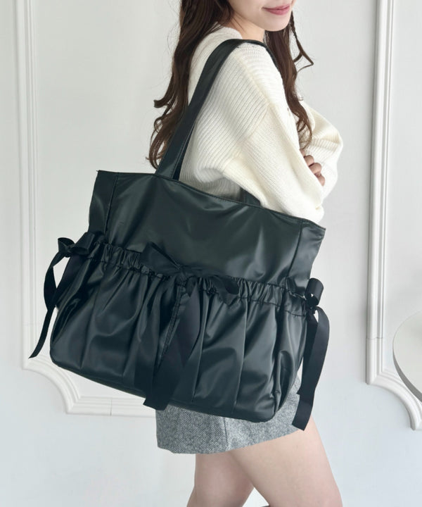 メニーリボン推し活トートバッグ | LO1246057 | ブラック