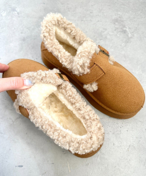 ボアムートン厚底シューズ | NU3244050 | キャメル