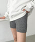 リブニットショートパンツ | CL2243169 | グレー
