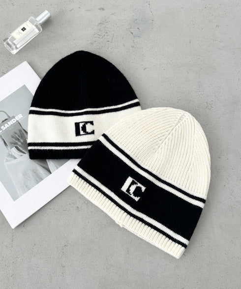 モノトーンロゴビーニー | CL5244027 | ブラック