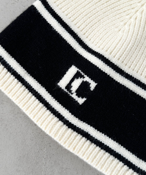 モノトーンロゴビーニー | CL5244027 | ホワイト