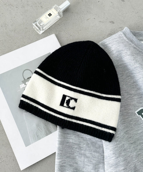 モノトーンロゴビーニー | CL5244027 | ブラック