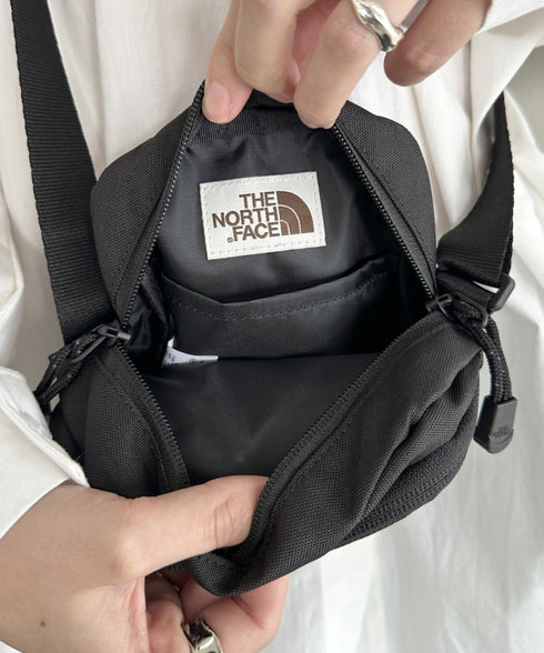 国内未発売 THE NORTH FACE(ザ・ノースフェイス)/ワンポイント ロゴプリント スクエアショルダーバッグ クロスバッグ ミニバッグSTANDARD CROSS BAG S | IM1243048 | ブラック