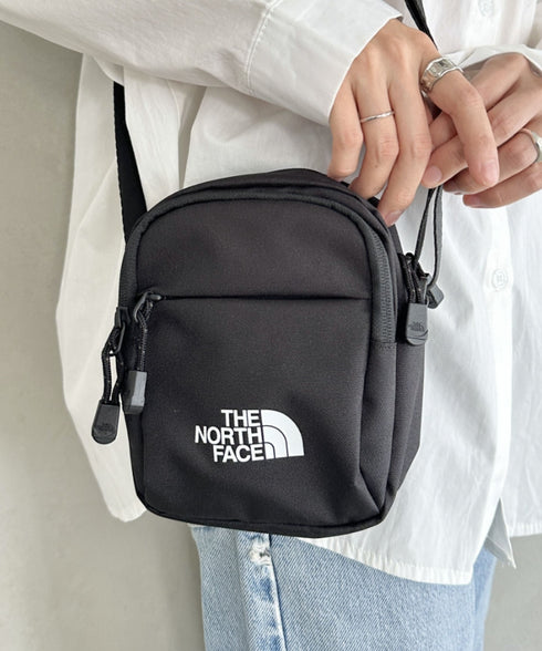 国内未発売 THE NORTH FACE(ザ・ノースフェイス)/ワンポイント ロゴプリント スクエアショルダーバッグ クロスバッグ ミニバッグSTANDARD CROSS BAG S | IM1243048 | ブラック