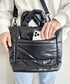 THE NORTH FACE(ザ・ノースフェイス)/2WAY キルティングショルダーバッグ 大容量/PLUMPY TOTE BAG L | IM1243049 | ブラック