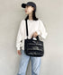 THE NORTH FACE(ザ・ノースフェイス)/2WAY キルティングショルダーバッグ 大容量/PLUMPY TOTE BAG L | IM1243049 | ブラック