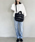THE NORTH FACE(ザ・ノースフェイス)/2WAY キルティングショルダーバッグ 大容量/PLUMPY TOTE BAG L | IM1243049 | ブラック