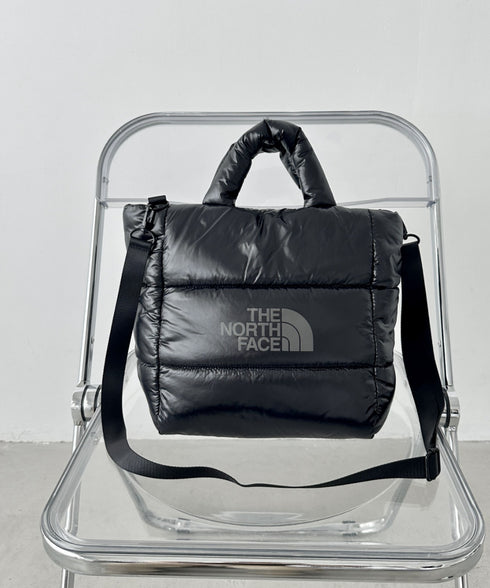 THE NORTH FACE(ザ・ノースフェイス)/2WAY キルティングショルダーバッグ 大容量/PLUMPY TOTE BAG L | IM1243049 | ブラック