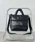 THE NORTH FACE(ザ・ノースフェイス)/2WAY キルティングショルダーバッグ 大容量/PLUMPY TOTE BAG L | IM1243049 | ブラック