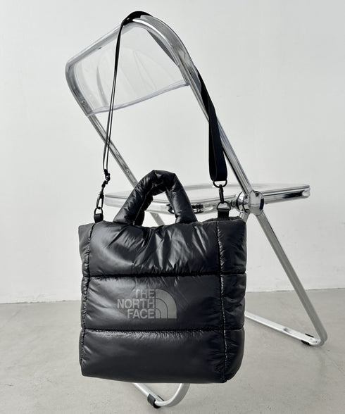 THE NORTH FACE(ザ・ノースフェイス)/2WAY キルティングショルダーバッグ 大容量/PLUMPY TOTE BAG L | IM1243049 | ブラック