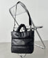 THE NORTH FACE(ザ・ノースフェイス)/2WAY キルティングショルダーバッグ 大容量/PLUMPY TOTE BAG L | IM1243049 | ブラック