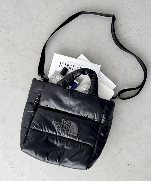 THE NORTH FACE(ザ・ノースフェイス)/2WAY キルティングショルダーバッグ 大容量/PLUMPY TOTE BAG L | IM1243049 | ブラック