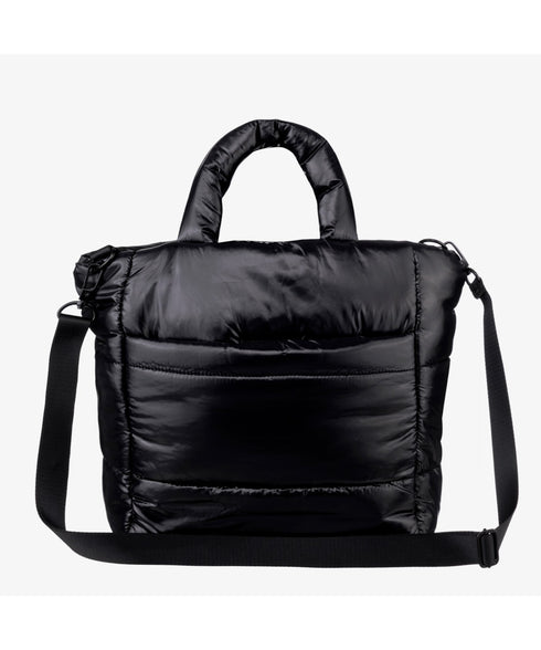 THE NORTH FACE(ザ・ノースフェイス)/2WAY キルティングショルダーバッグ 大容量/PLUMPY TOTE BAG L | IM1243049 | ブラック