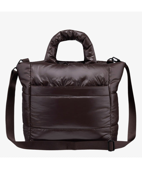THE NORTH FACE(ザ・ノースフェイス)/2WAY キルティングショルダーバッグ 大容量/PLUMPY TOTE BAG L | IM1243049 | ダークブラウン