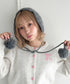 【5色展開】ポンポンリボンニットイヤーマフ | LO6244106 | グレー