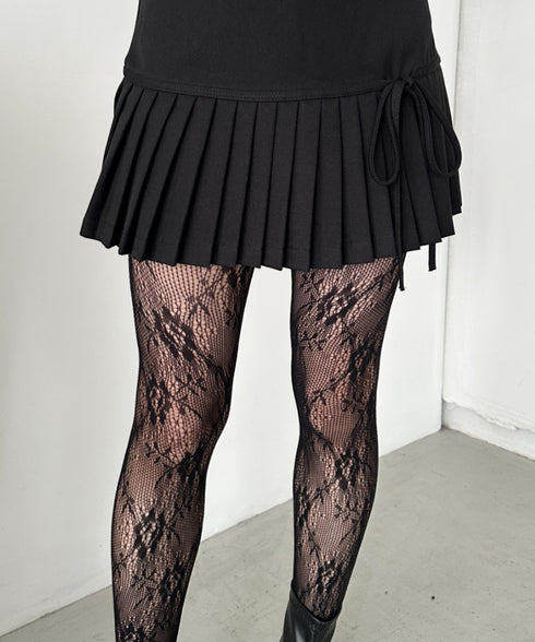 フラワー/リボンモチーフレースタイツ | CL6246018 | その他8