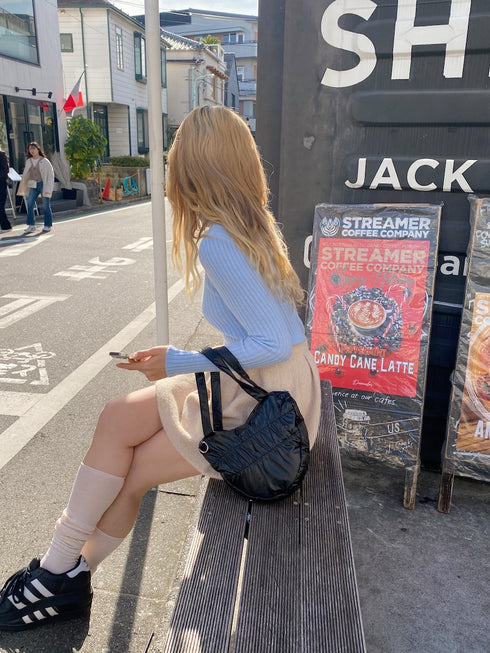 アイスカラータートルネックニット | SL2244645 | ライトブルー